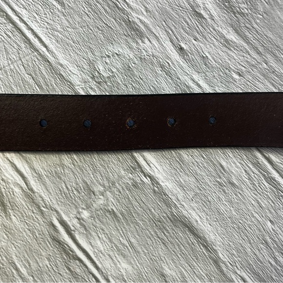 1 Black, 1 Brown Leather Belts - Set of 2 - Picture 9 of 14